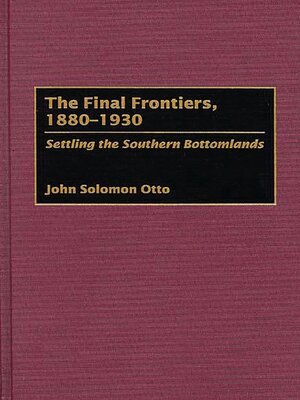 cover image of The Final Frontiers, 1880-1930